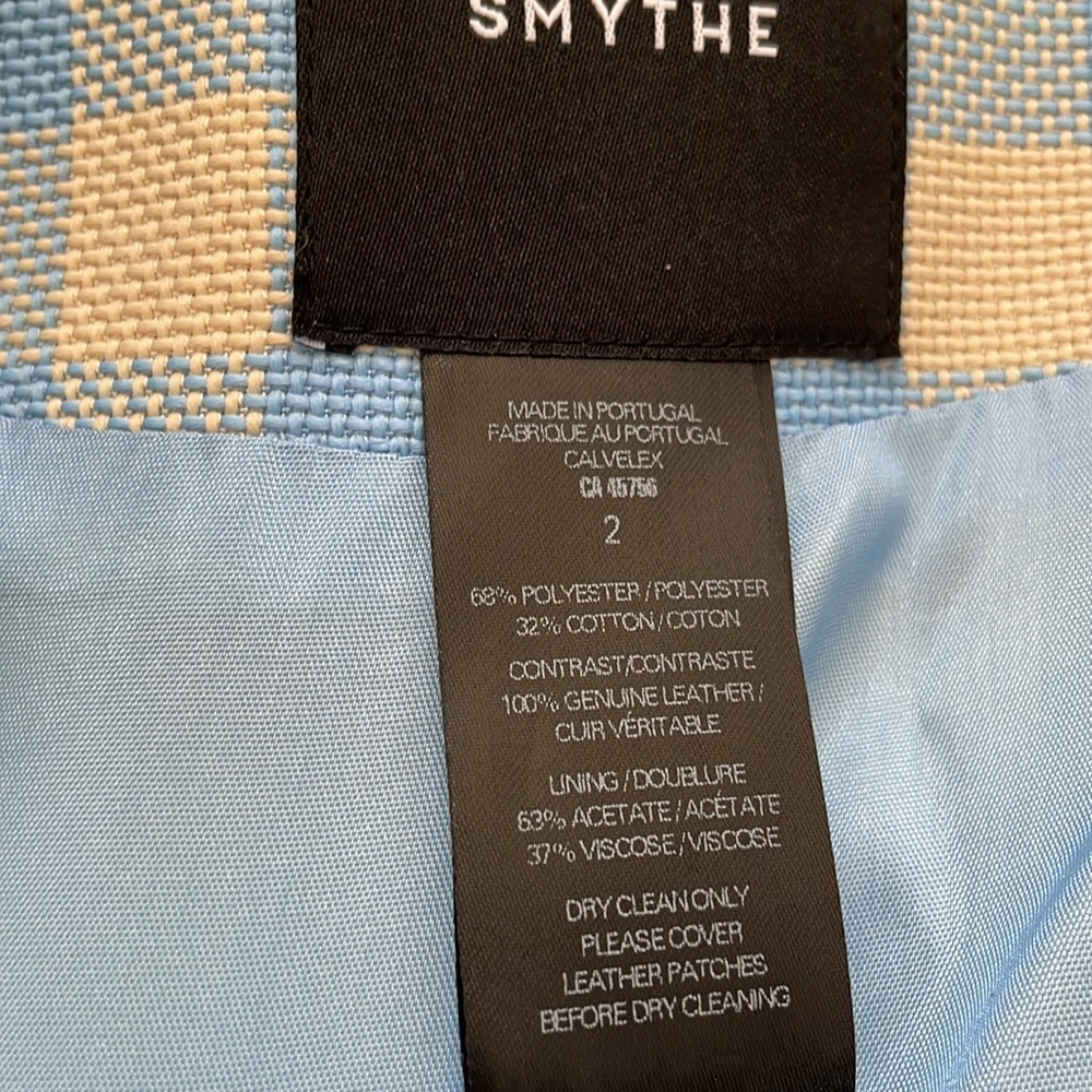 Smythe Duchess Leather Elbow Patch Blazer - image 7